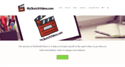 Desktop Screenshot of mysketchvideos.com